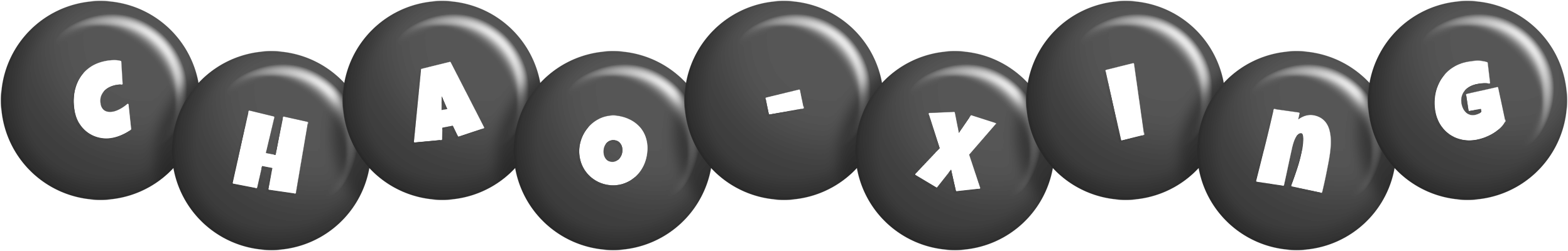 Chao-Xing candy-black logo