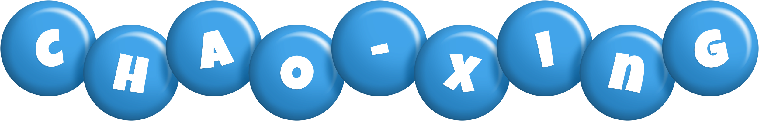 Chao-Xing candy-blue logo
