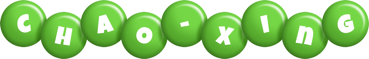 Chao-Xing candy-green logo