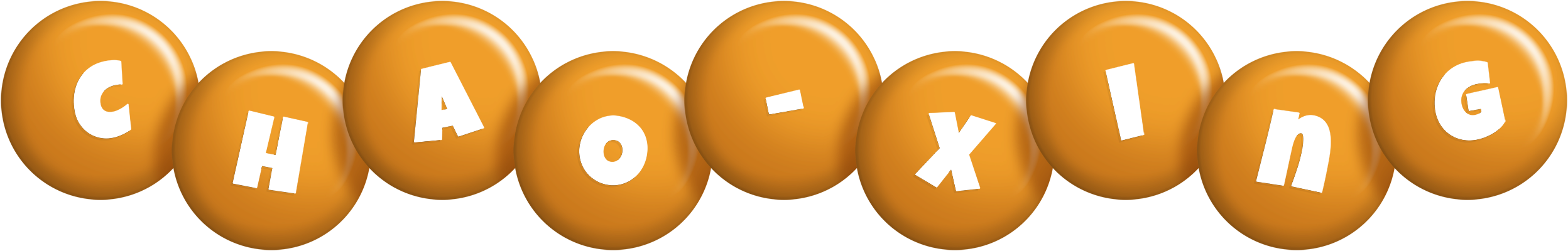 Chao-Xing candy-orange logo