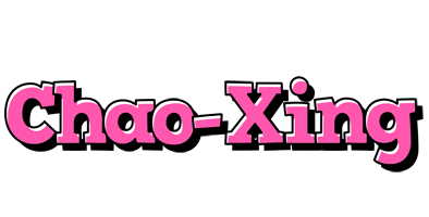 Chao-Xing girlish logo