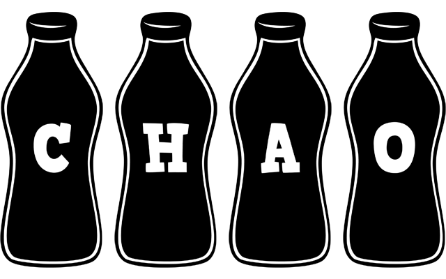 Chao bottle logo