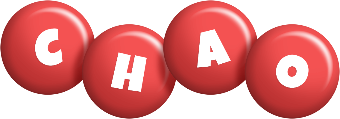 Chao candy-red logo