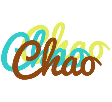 Chao cupcake logo