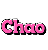 Chao girlish logo