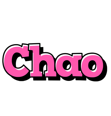 Chao girlish logo