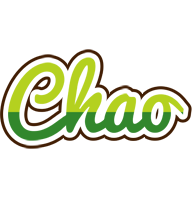 Chao golfing logo