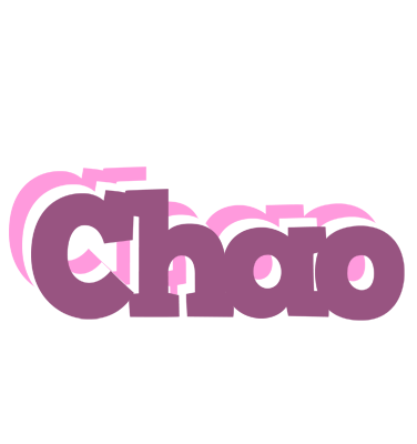Chao relaxing logo