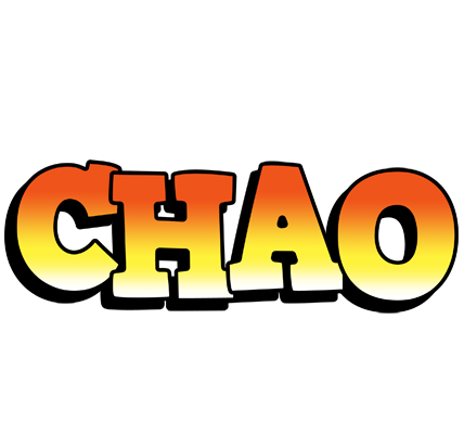 Chao sunset logo