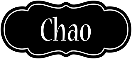 Chao welcome logo