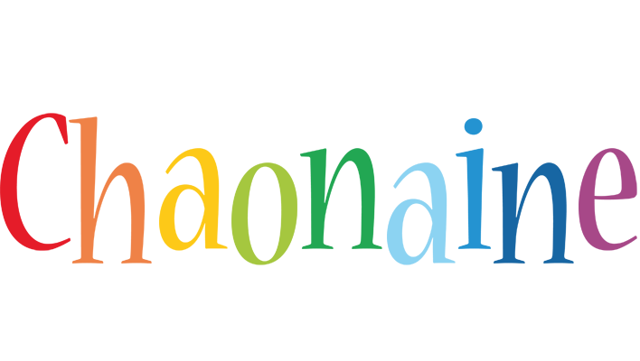 Chaonaine birthday logo