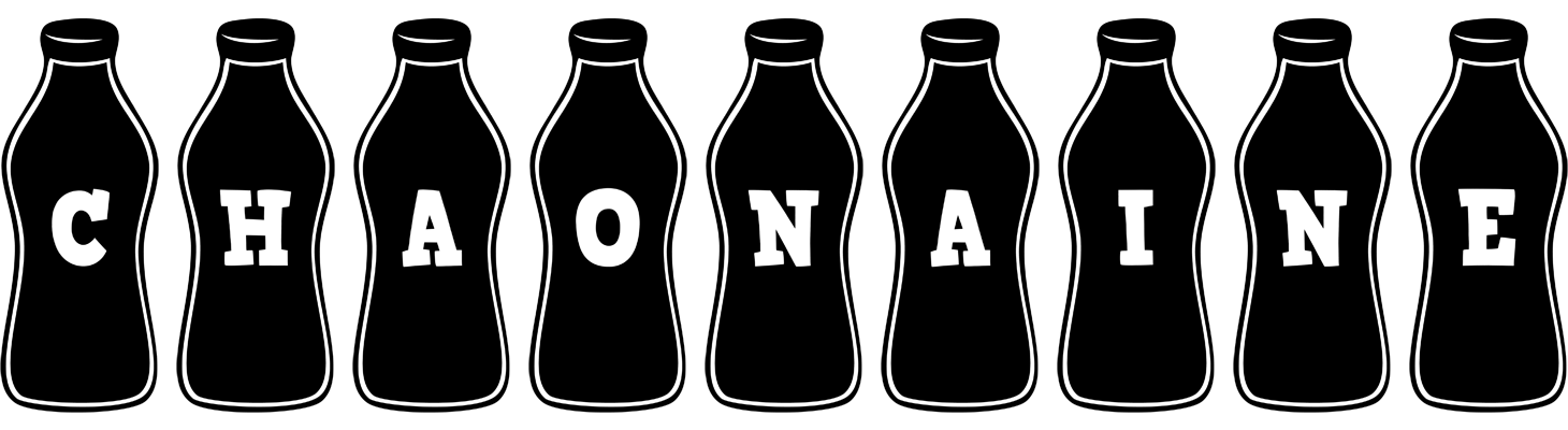 Chaonaine bottle logo