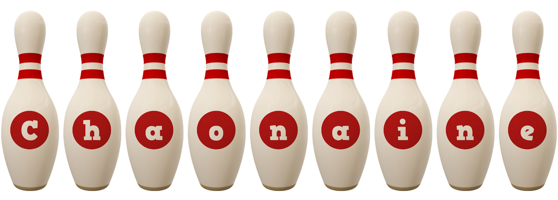 Chaonaine bowling-pin logo