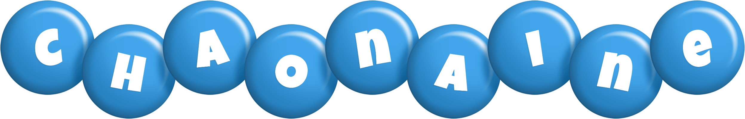 Chaonaine candy-blue logo