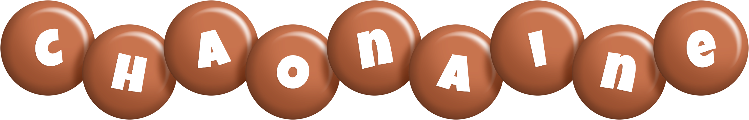 Chaonaine candy-brown logo