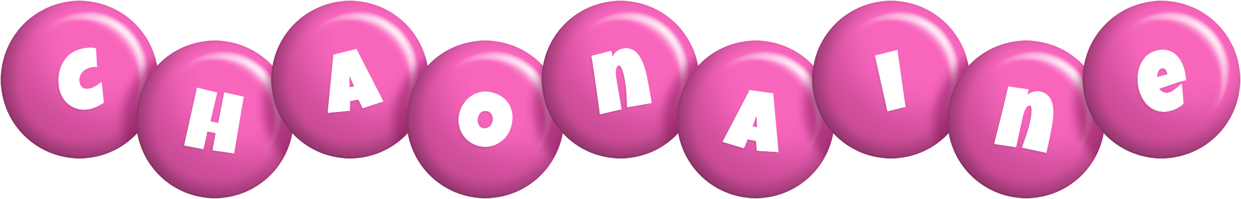 Chaonaine candy-pink logo