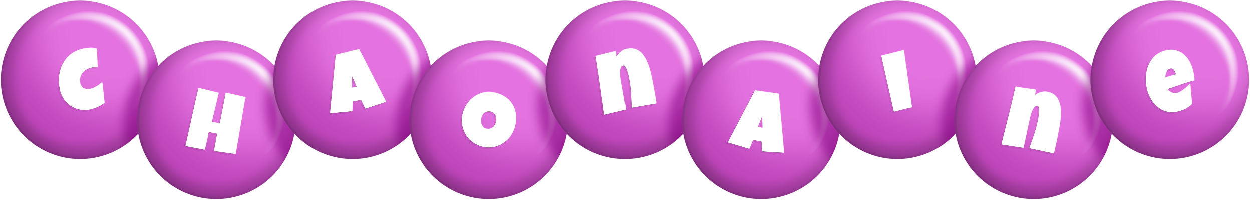 Chaonaine candy-purple logo