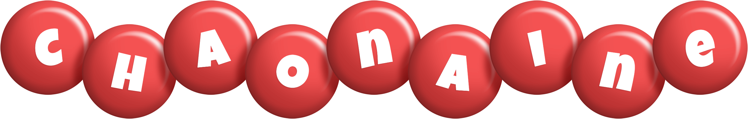 Chaonaine candy-red logo
