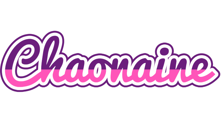 Chaonaine cheerful logo