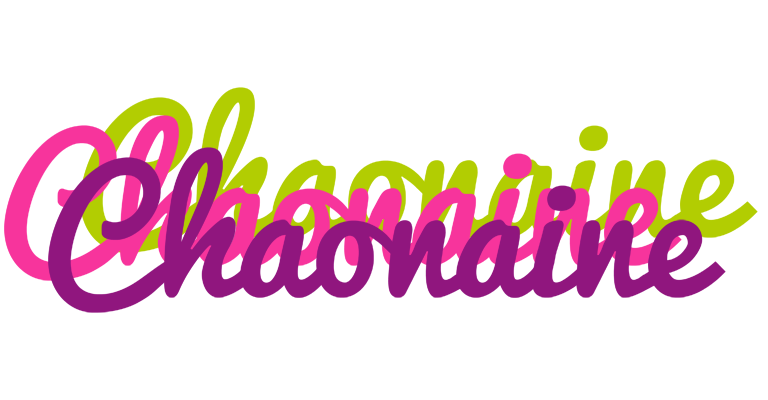 Chaonaine flowers logo
