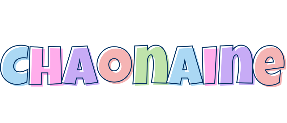 Chaonaine pastel logo