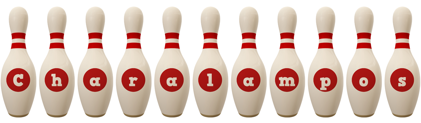 Charalampos bowling-pin logo