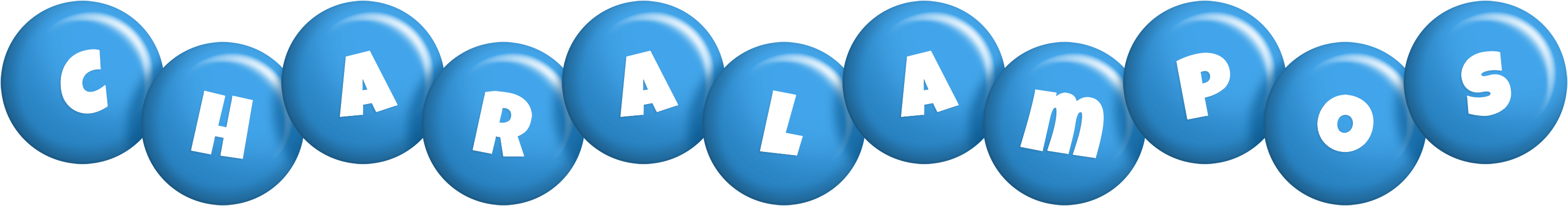 Charalampos candy-blue logo