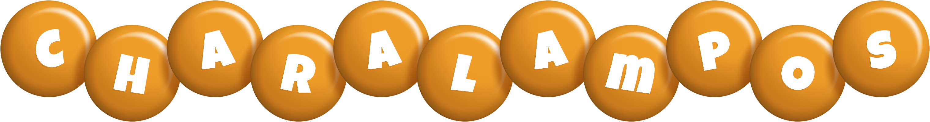 Charalampos candy-orange logo