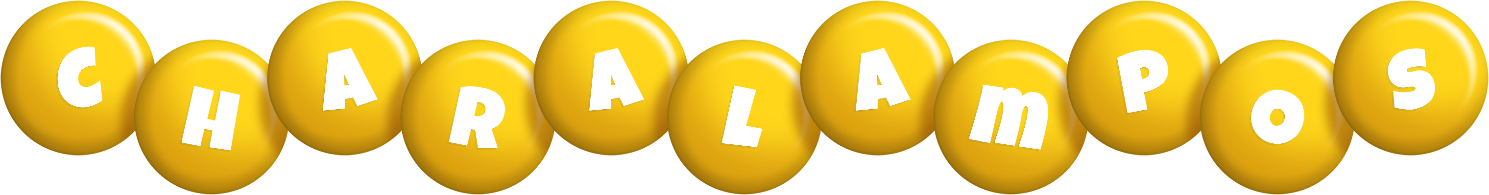 Charalampos candy-yellow logo