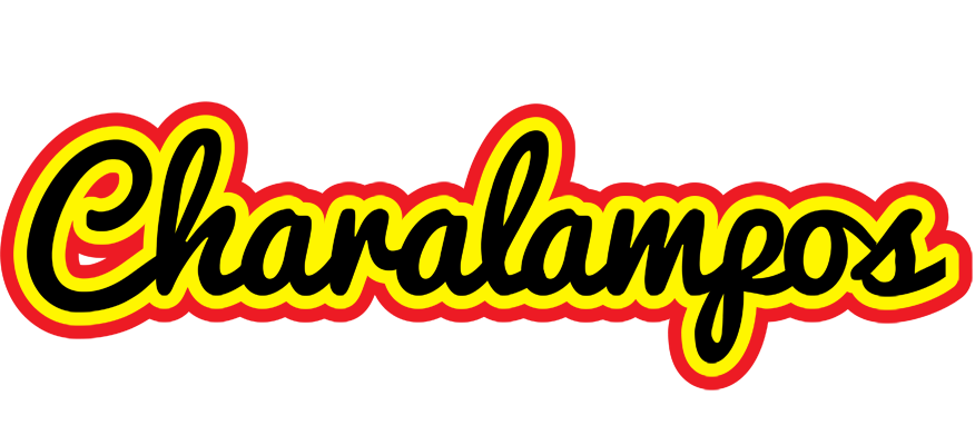 Charalampos flaming logo