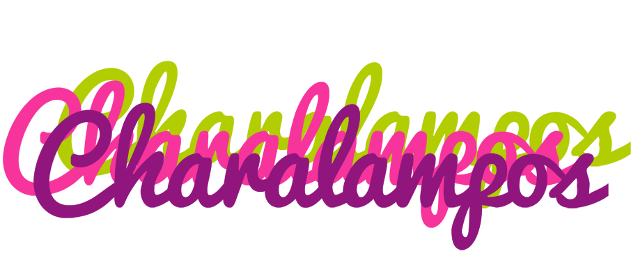 Charalampos flowers logo