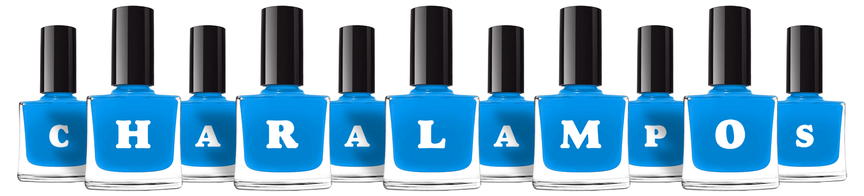 Charalampos glossy logo