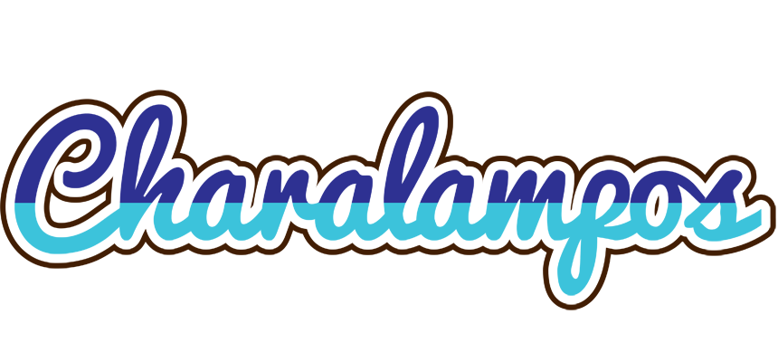 Charalampos raining logo