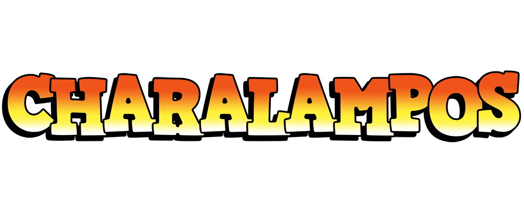 Charalampos sunset logo