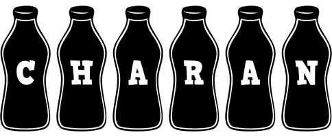 Charan bottle logo