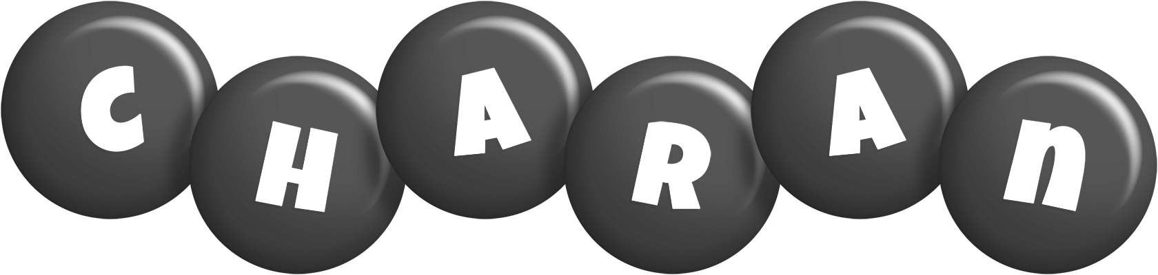 Charan candy-black logo