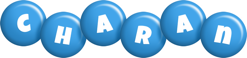 Charan candy-blue logo