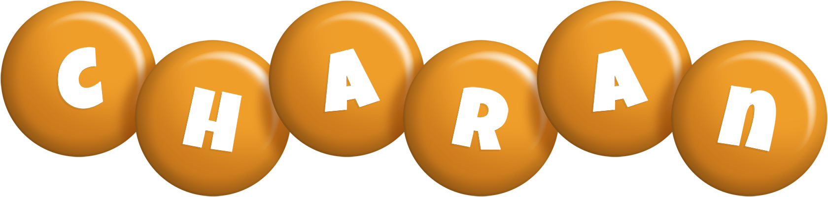 Charan candy-orange logo
