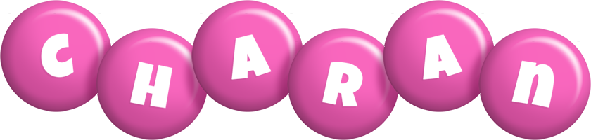 Charan candy-pink logo