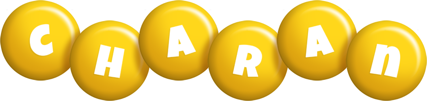 Charan candy-yellow logo