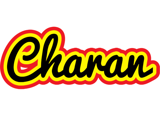 Charan flaming logo