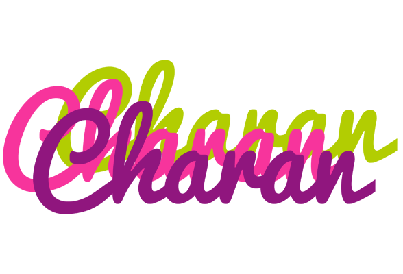 Charan flowers logo