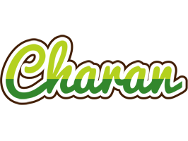 Charan golfing logo