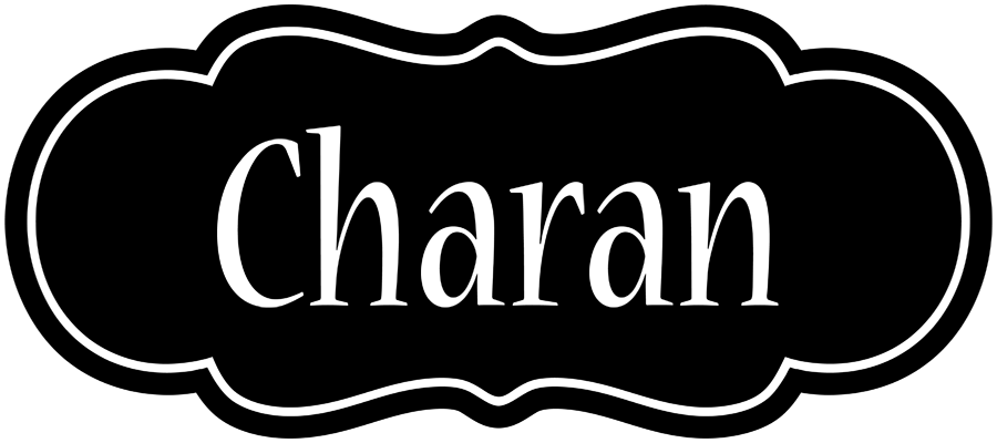 Charan welcome logo