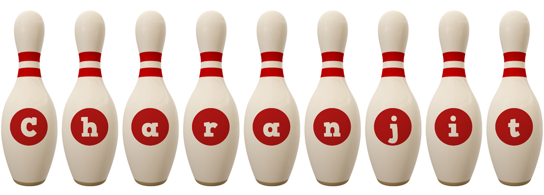 Charanjit bowling-pin logo