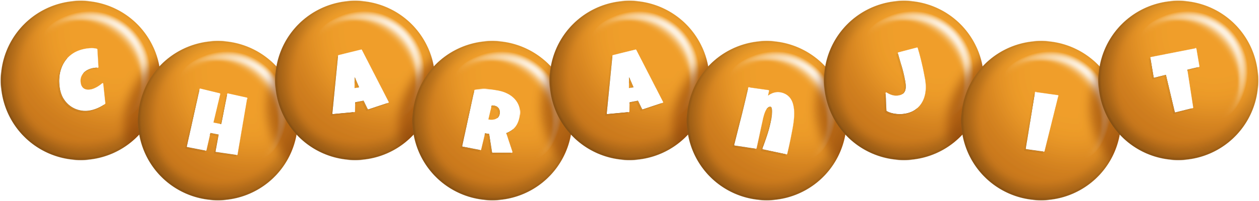 Charanjit candy-orange logo