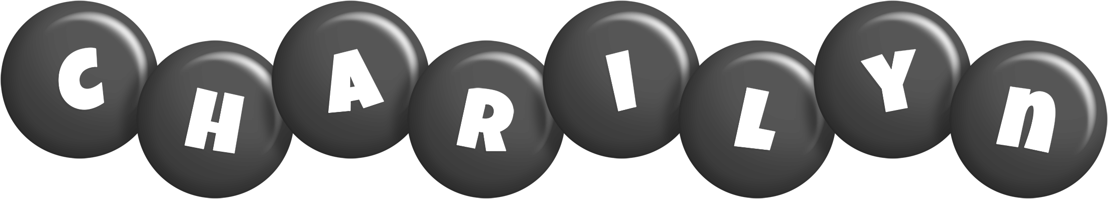 Charilyn candy-black logo