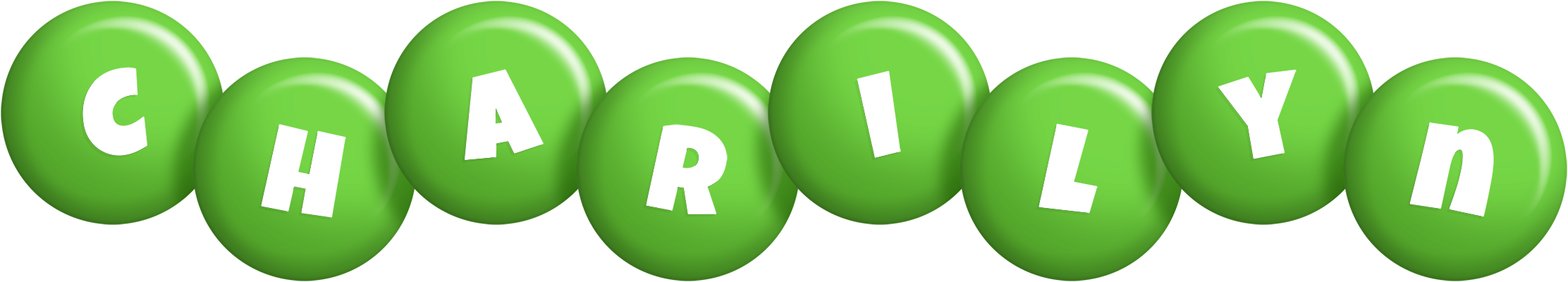 Charilyn candy-green logo
