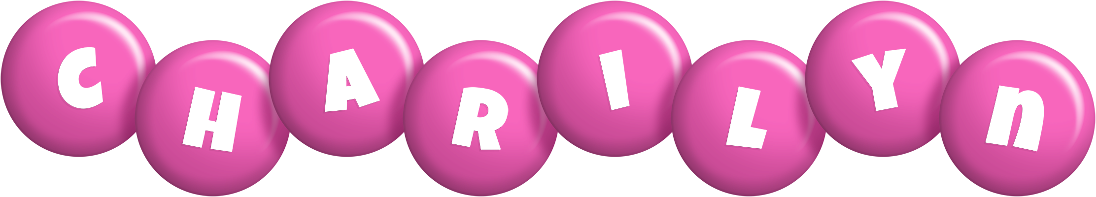 Charilyn candy-pink logo