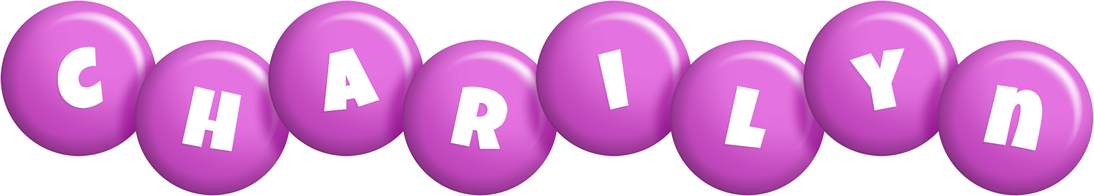 Charilyn candy-purple logo